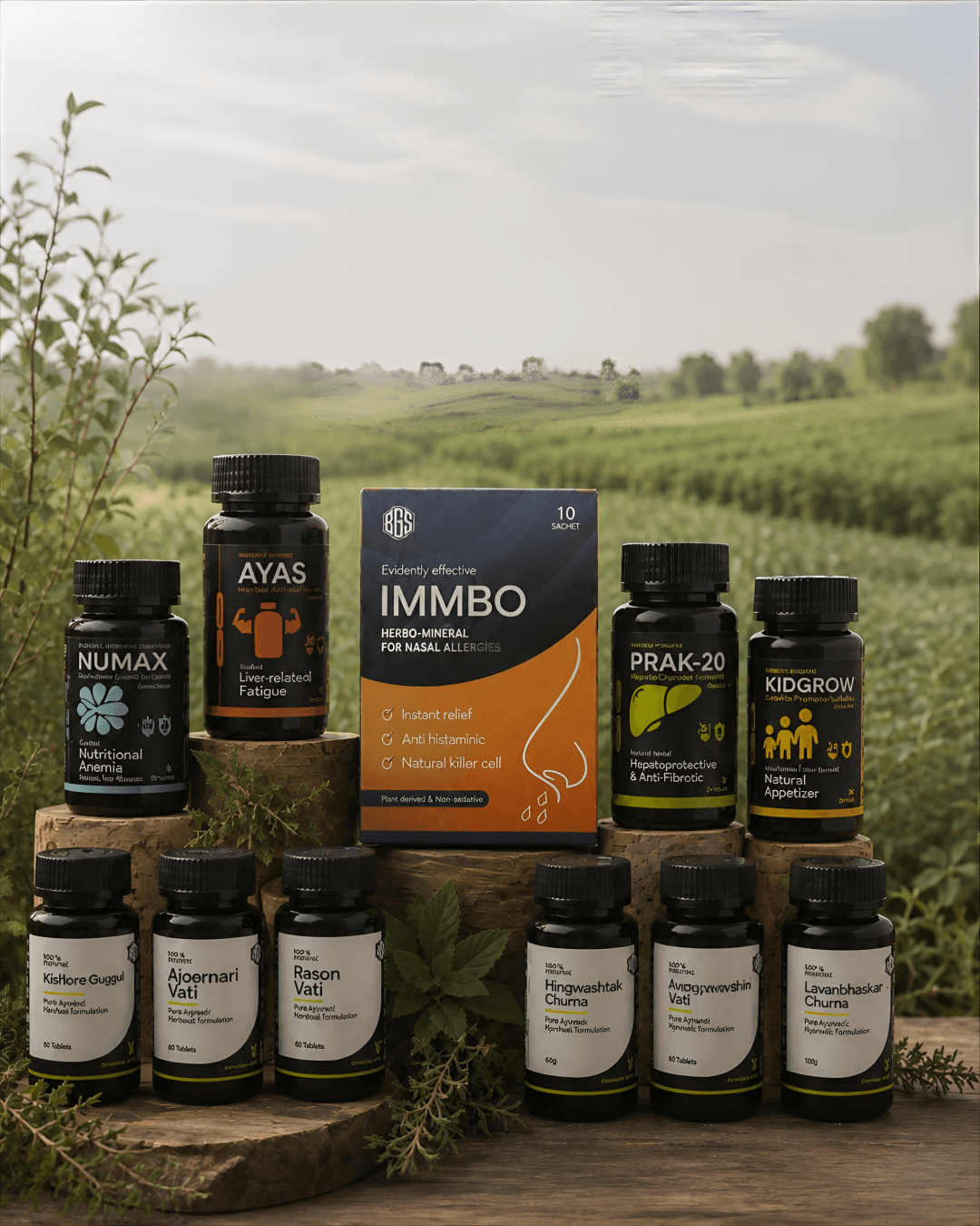 The bbsayurx range of Ayurvedic formulations